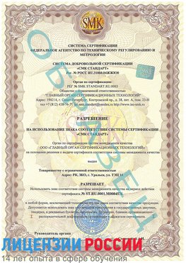 Образец разрешение Волоконовка Сертификат ISO 13485